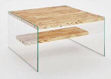 Diivanilaud Kalune Design Niagara S101, tamm/pruun, 75 x 75 x 40 cm
