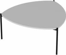 Kohvilaud Kalune Design Lenny, 90 x 89 x 40 cm, valge