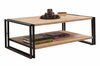 Kohvilaud Kalune Design Cosmo Rectus, 110 x 70 x 40 cm, pruun/must