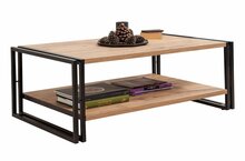 Kohvilaud Kalune Design Cosmo Rectus, 110 x 70 x 40 cm, pruun/must