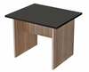 Kohvilaud Kalune Design Vario B, 60 x 50 x 46.3 cm, tamm/must