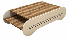 Diivanilaud Kalune Design 845, 120 x 63.6 x 30 cm, pruun/beež