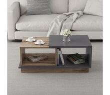 Kohvilaud Kalune Design Consept, 90 x 45 x 36 cm, antratsiit/pruun