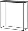 Konsoollaud ADRK Furniture Milan, 30 x 80 x 80 cm, must