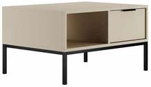 Kohvilaud Kocot Kids Austin, 80 x 60 x 45,5 cm, must/beež