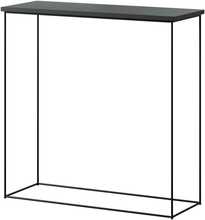 Konsoollaud ADRK Furniture Milan, 30 x 80 x 80 cm, must