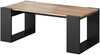 Kohvilaud Cama Meble Wood, 120 x 55 x 46 cm, antratsiit/tamm