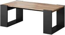 Kohvilaud Cama Meble Wood, 120 x 55 x 46 cm, antratsiit/tamm