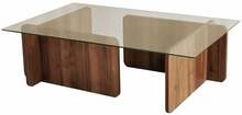 Kohvilaud Kalune Design Escape, 105 x 65 x 30 cm, punakaspruun