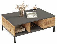 Kohvilaud Kalune Design RL2-AA, 60 x 90 x 33.1 cm, antratsiit/pruun