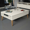 Diivanilaud Kalune Design Best, 90 x 60 x 34.6 cm, liivakarva pruun
