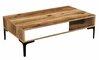 Kohvilaud Kalune Design Istanbul, 105 x 60 x 32.6 cm, valge/pähkel