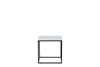 Diivanilaud Venture Design Estelle, 50 x 50 x 50 cm, must/valge