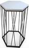 Kohvilaud Kalune Design Cetrus Wood, 40 x 35 x 62 cm, valge/must