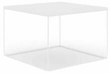 Kohvilaud ADRK Furniture Roni, 65 x 65 x 37 cm, valge