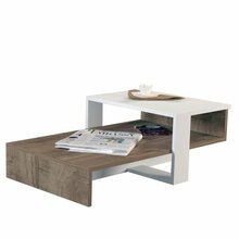 Diivanilaud Kalune Design Chain, 90 x 43,6 cm, pruun/valge