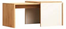 Kohvilaud Kalune Design Nuguso, 40 x 90 x 42 cm, tamm/valge