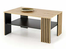 Diivanilaud Halmar Femina, artisan tamm/must