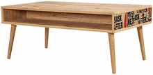 Diivanilaud Kalune Design Viva 766, pruun/punane, 110 x 60 x 45 cm