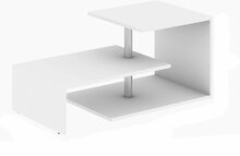 Kohvilaud Kalune Design Dilek, 100 x 50 x 46 cm, valge