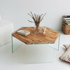 Diivanilaud Kalune Design Hexagon S304, 80 x 70 x 35 cm, pruun
