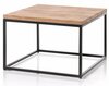 Kohvilaud MC Akcent Sakura, 70 x 70 x 45 cm, tamm/must, pruun