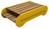 Diivanilaud Kalune Design 845(II), 120 x 63.6 x 30 cm, pruun/kollane