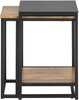 Diivanilaua komplekt Sobuy FBT99-F, pruun/must, 2 tk