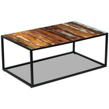 Kohvilaud, 100 x 60 x 40 cm, toekas taaskasutatud puit