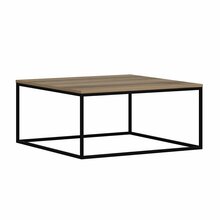 Kohvilaud Kalune Design Loni, 90 x 90 x 42 cm, pruun