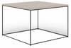 Kohvilaud ADRK Furniture Roni, 65 x 65 x 37cm, pruun/must