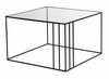 Diivanilaud Kalune Design Outline, 55 x 55 x 36 cm, must