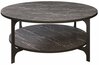 Kohvilaud Kalune Design Versy, 90 x 90 x 36.8 cm, must