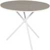 Diivanilaud Venture Design Parma, ø90 cm, valge/hall