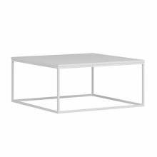 Kohvilaud Kalune Design Loni, 90 x 90 x 42 cm, valge