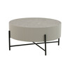 Kohvilaud Home4you Asher, D80 x H40 cm, hall