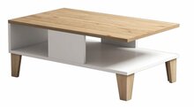 Diivanilaud Kalune Design Sumer O2040, 90 x 54 x 35.6 cm, tamm/valge