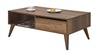 Kohvilaud Adore Furniture, 65 x 110 x 42 cm, pruun