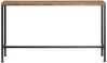 Konsoollaud Sobuy FSB19-N, 120 x 20 x 65 cm, pruun/must
