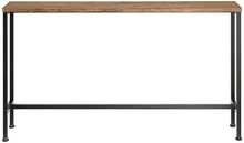 Konsoollaud Sobuy FSB19-N, 120 x 20 x 65 cm, pruun/must
