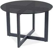 Diivanilaud Signal Meble Almeria B, 60 x 60 x 45 cm, must