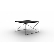 Kohvilaud ADRK Furniture Nelia, 75 x 75 x 43 cm, must