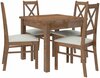 Söögitoa komplekt ADRK Furniture Rodos 38, puit