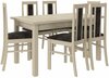 Söögitoa komplekt ADRK Furniture Rodos 59, beež/hall