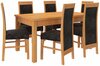 Söögitoa komplekt ADRK Furniture Rodos 57, lepp
