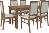 Söögitoakomplekt ADRK Furniture Rodos 25, heledapruun