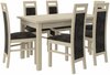 Söögitoa komplekt ADRK Furniture Rodos 14, beež/hall