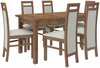 Söögitoakomplekt ADRK Furniture Rodos 14, heledapruun