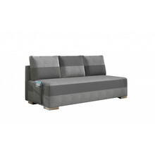 Diivan Eltap Atila, 92 x 200 x 83 cm, hall/tumehall