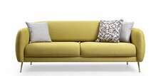 Diivanvoodi Hanah Home Sevilla, 98 x 214 x 85 cm, kollane